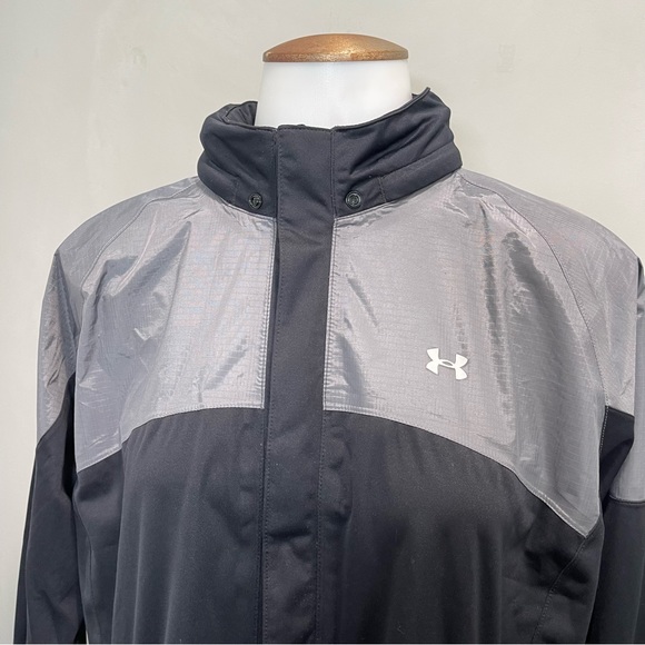 Under Armour Light Weight Jacket with Hoodie Women Size Medium - Picture 3 of 16